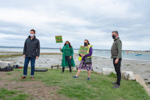 Line The Route Protest to Stop the QUIND Interconnector in Portsmouth
